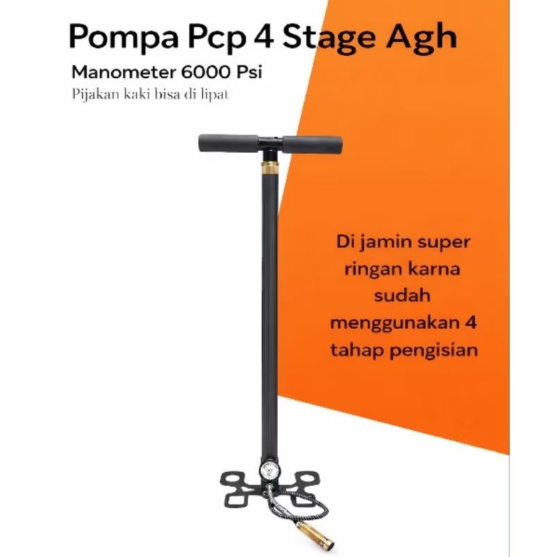 Pompa PCP 4 Stage 6000 PSI – Pompa PCP Kaki Lipat – Pompa PCP Murah – Pompa PCP 6000 PSI