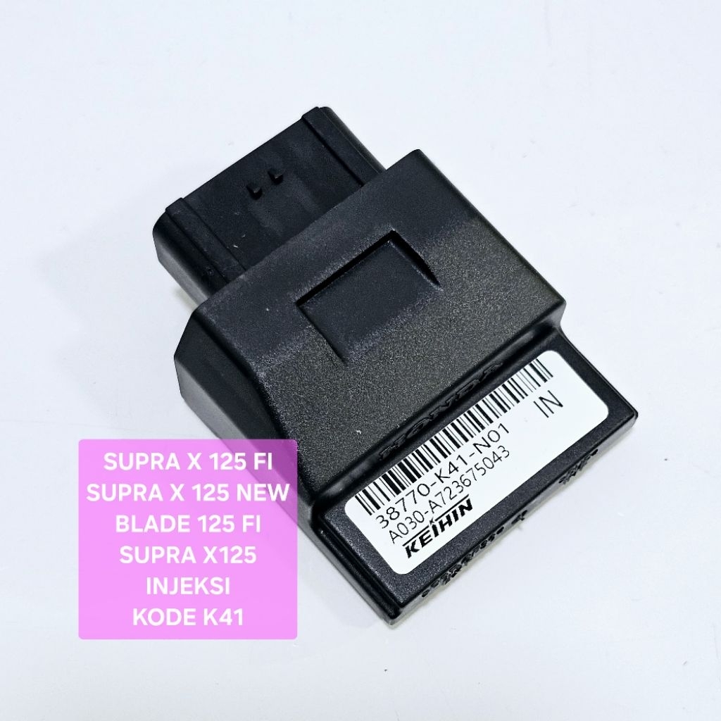 CDI ECU ECCU SUPRA X 125 FI SUPRA X 125 NEW BLADE 125 FI SUPRA X125 INJEKSI K41