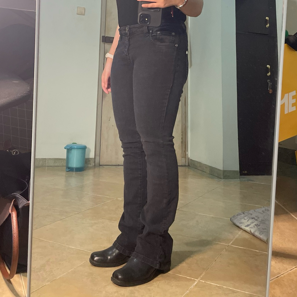 PRELOVED JEANS CUTBRAY STRAIGHT - C2 JEANS WEAR SIZE L (28)