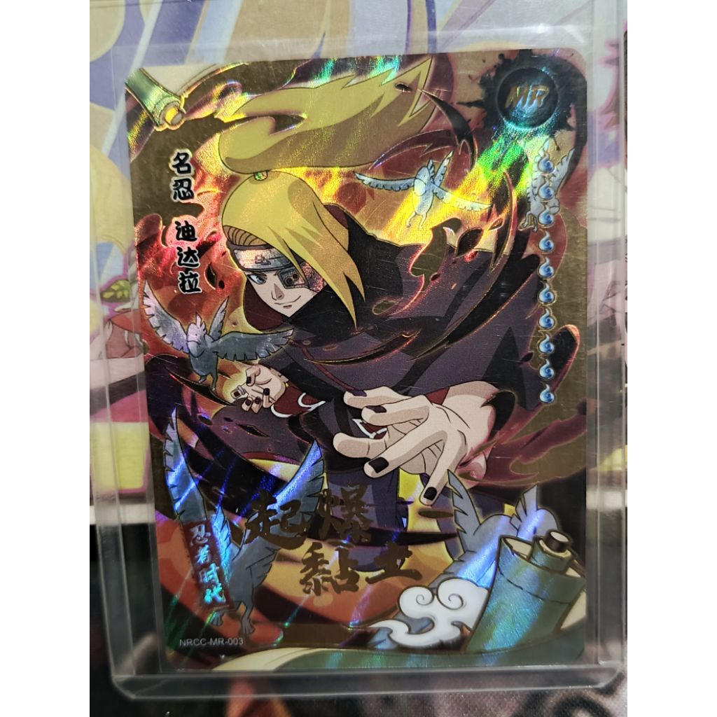 kartu naruto kayou mr deidara ninja age