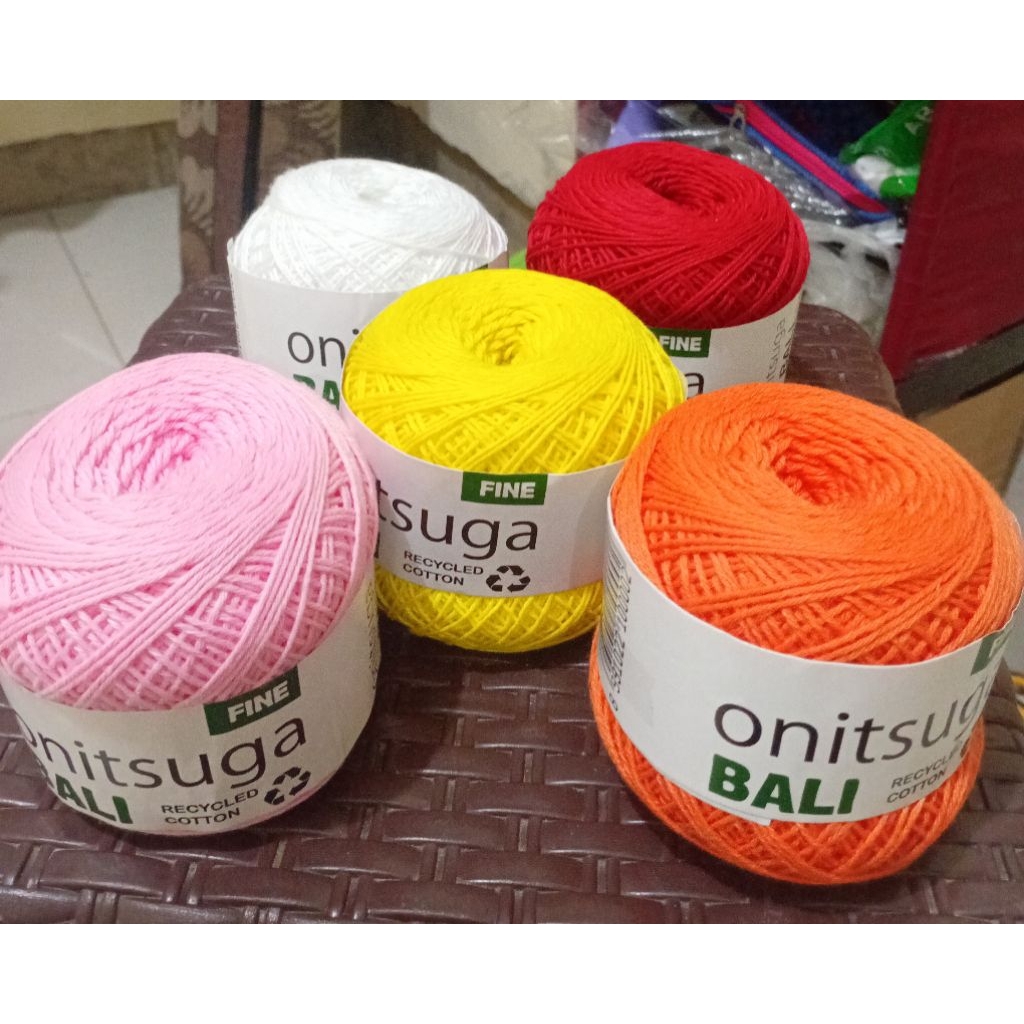 benang rajut katun bali small play