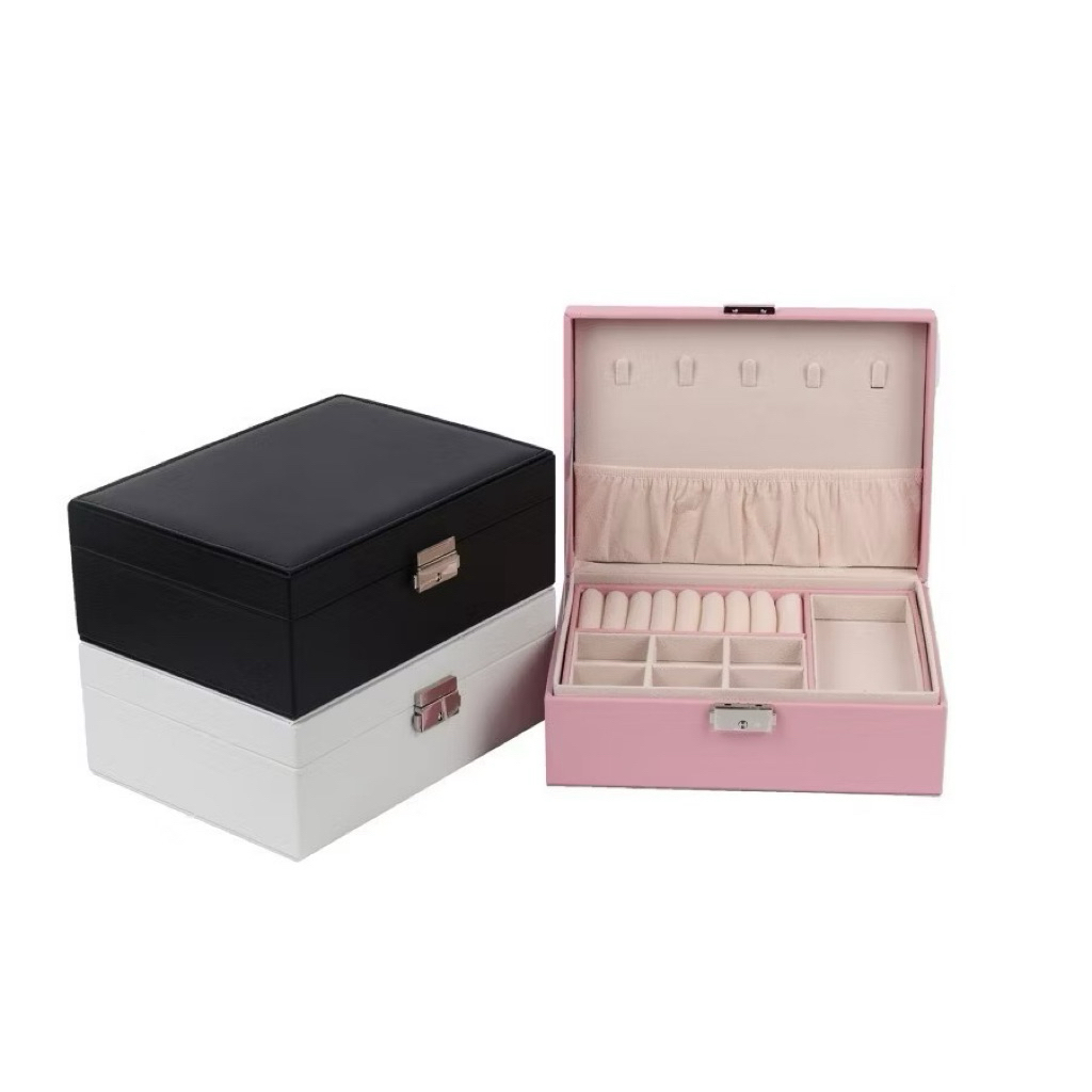 kotak tempat penyimpanan Emas Dua tingkat