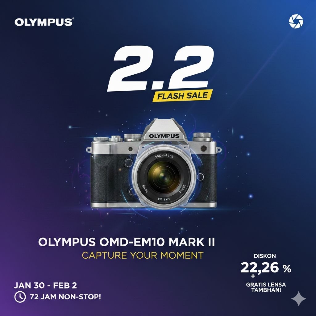 OLYMPUS OMD EM 10 Mark ii Fullset