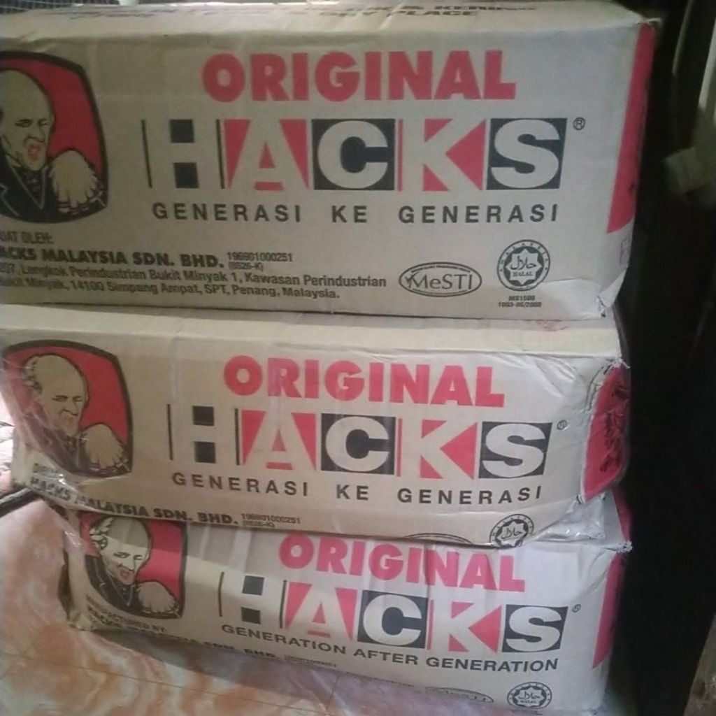 permen HACKS ORI Malaysia / dus