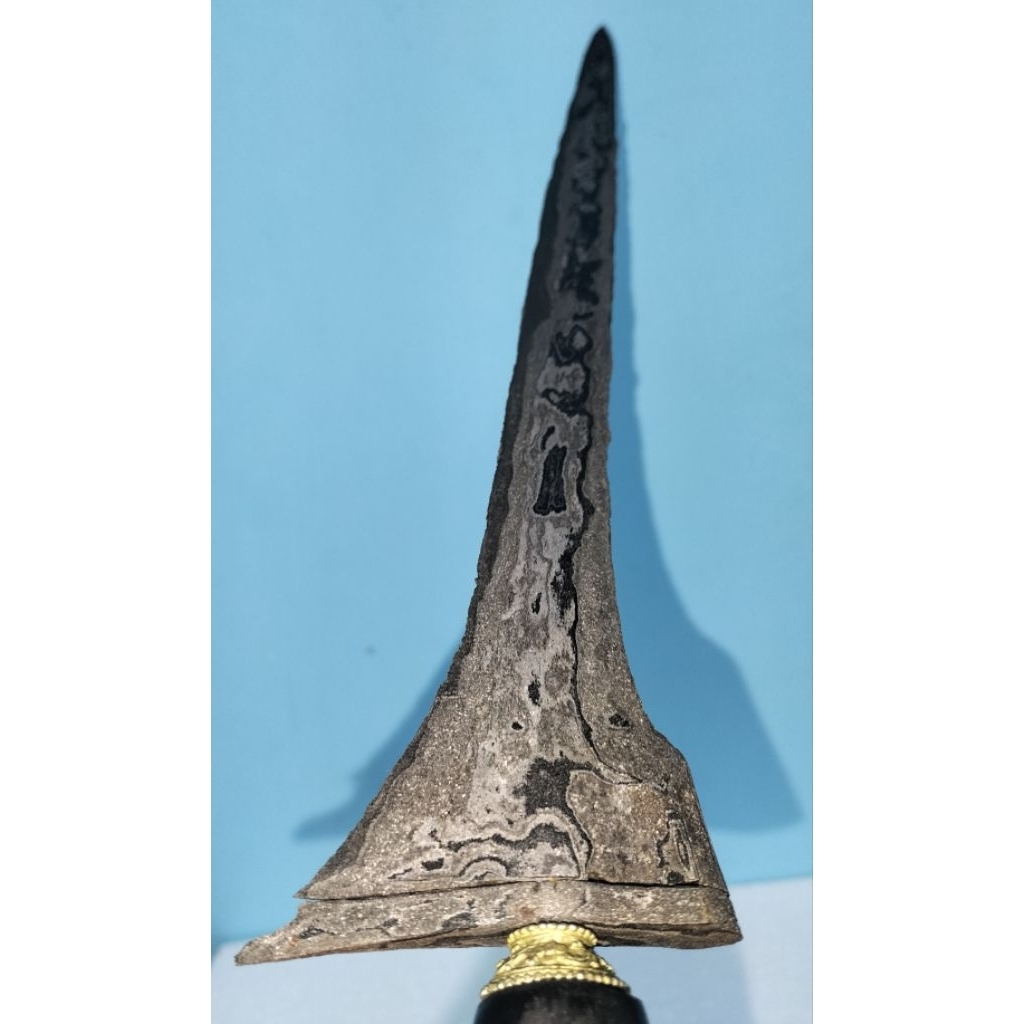 Keris Tilam Upih Asli Tangguh Est. Madura Sepuh Pamor Brahma Watu / Keris Tilam Upih Pamor Brahma Wa