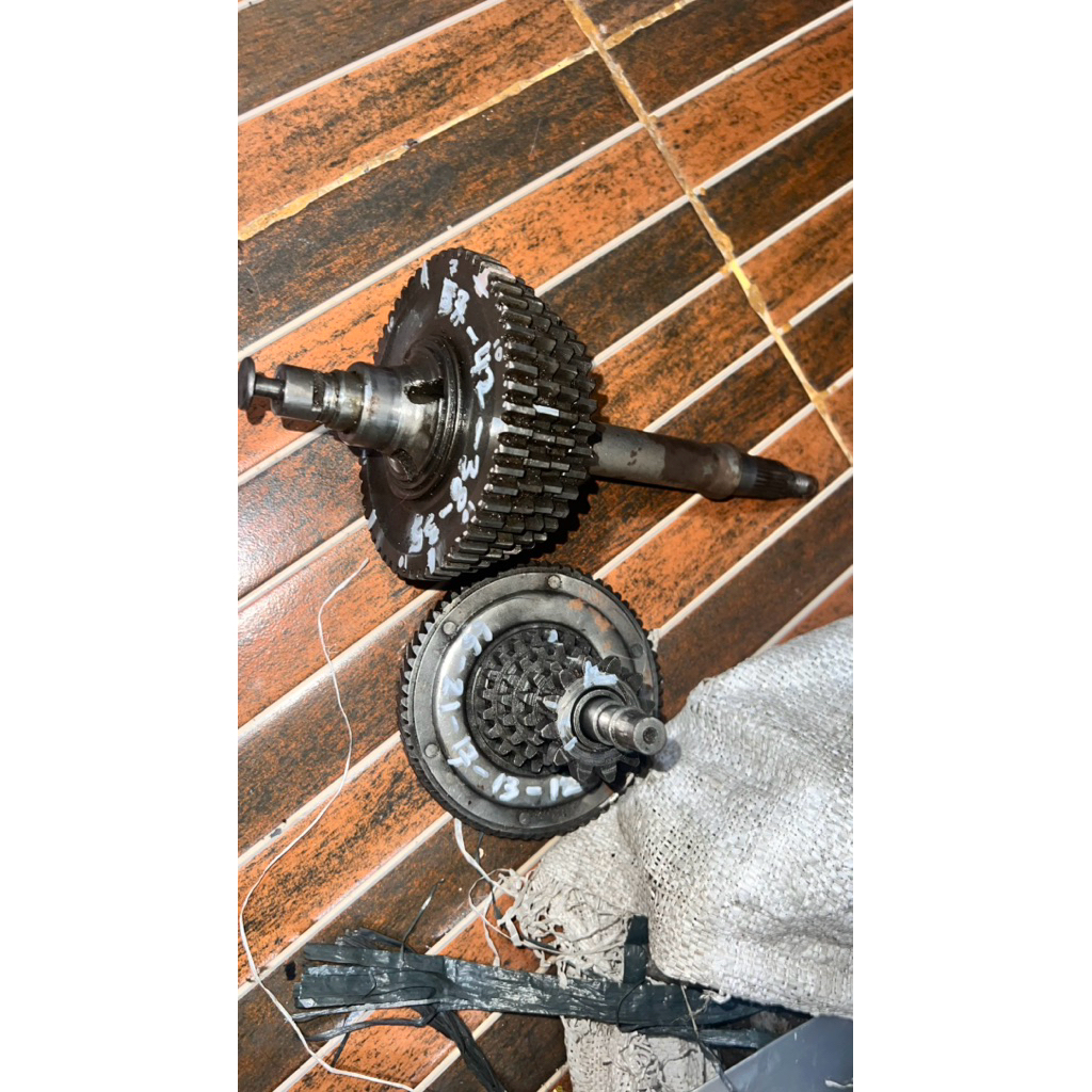 Gearset/Girset/Rasio Vespa Strada 2nd