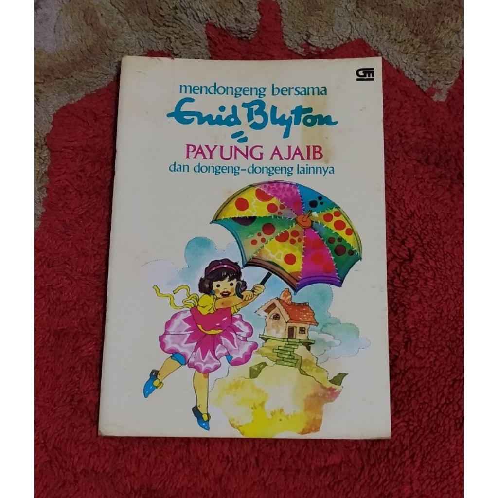 Buku anak langka seri Mendongeng Bersama Enid Blyton "Payung Putih" 100%ORI koleksi pribadi