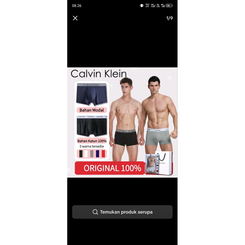 Celana dalam calvin klein