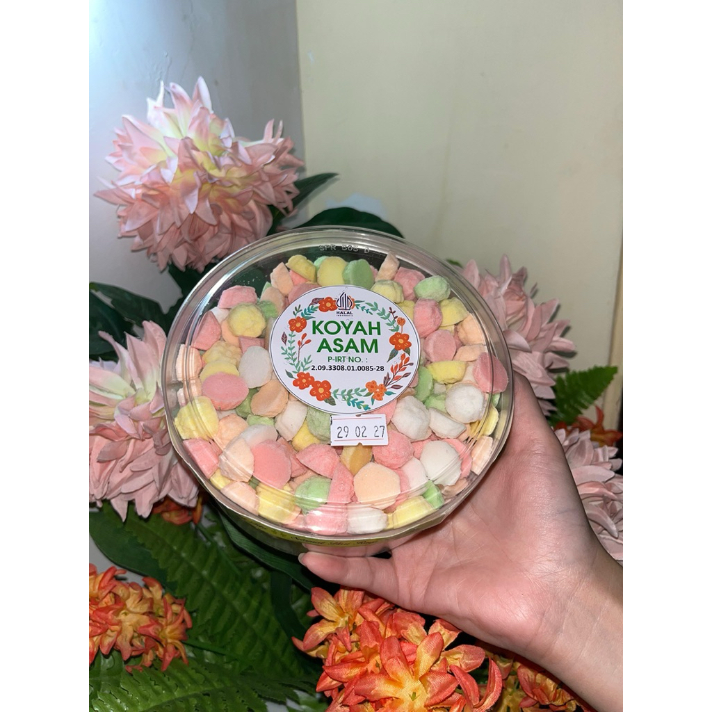 Koyah Asam 550gram/ Kue Satu Koya Asam / Satru Asam Manis / Koyah Asam