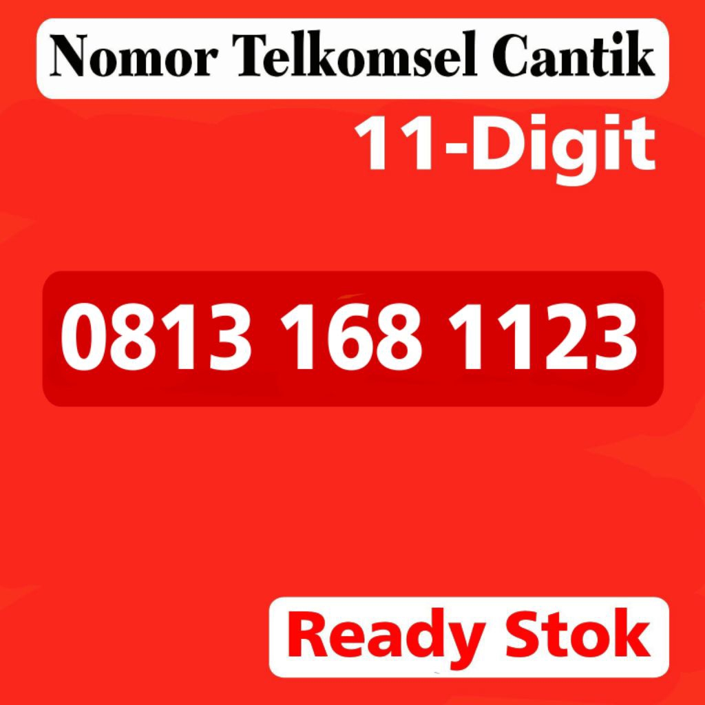Nomor Cantik Telkomsel Simpati 11 Digit Murah
