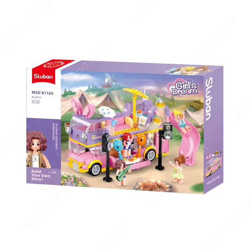 Sluban Set 412 Pcs Girls Dream Music Rv M38-b1165