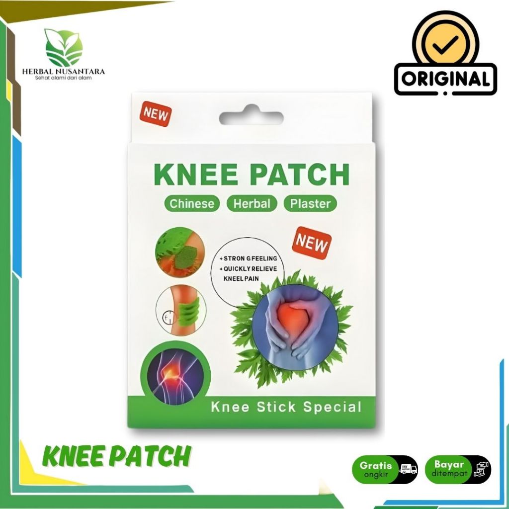 Knee Patch Koyo Nyeri Lutut Sendi Kaki isi 10 lembar / Pereda Nyeri Sendi & Lutut