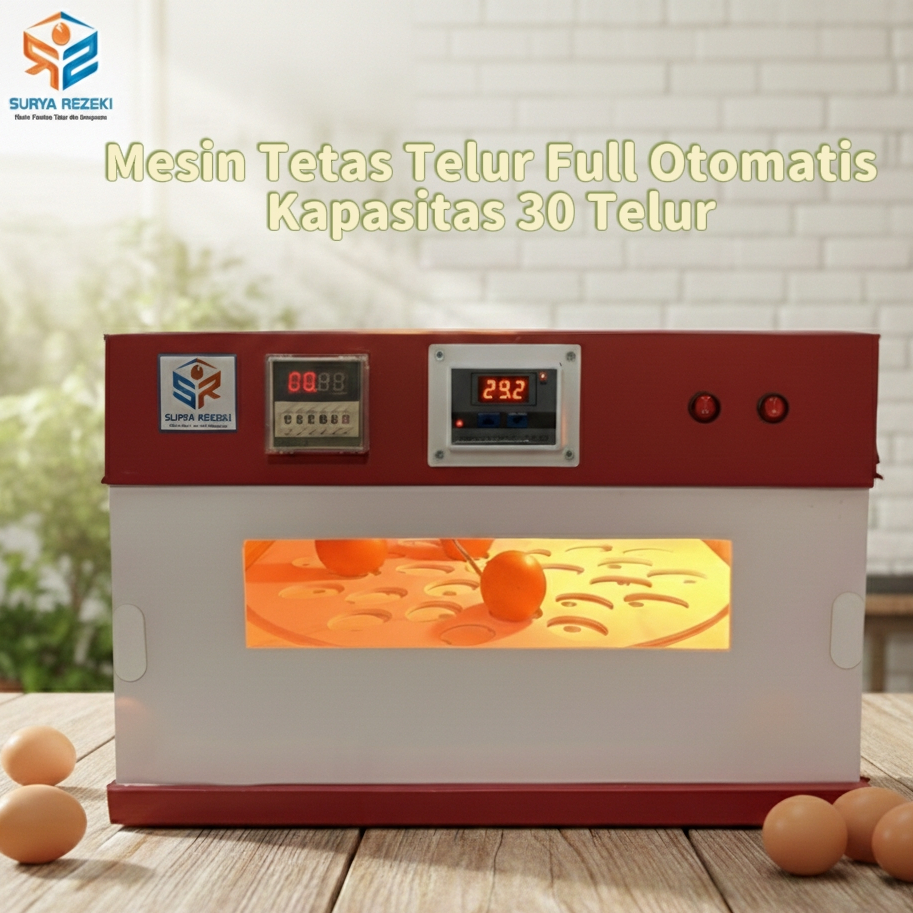 penetas telur otomatis mesin tetas telur full otomatis ayam dan bebek inkubator telur kap 30