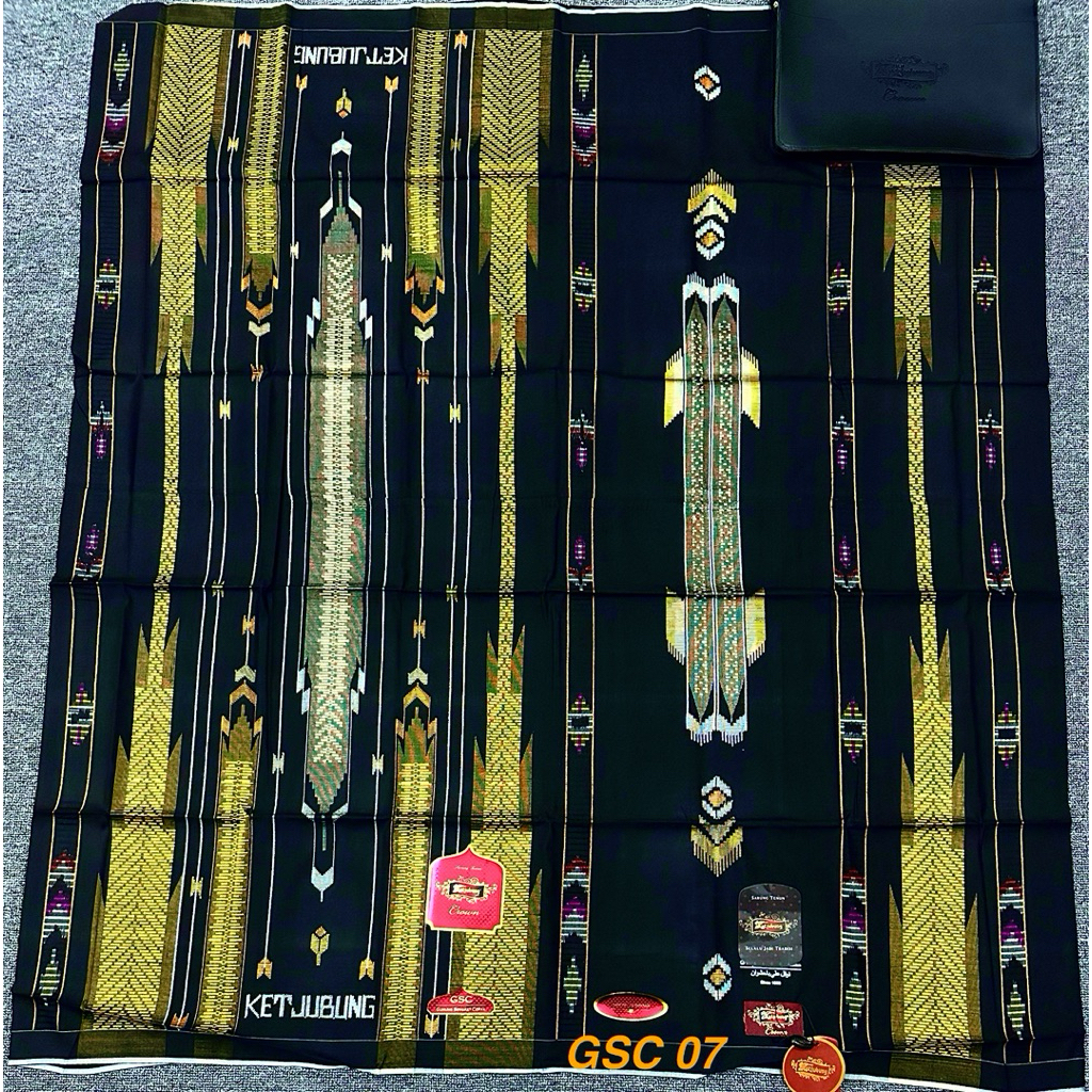 KETJUBUNG CROWN GSC FULL SPUNSILK RED / GOLD