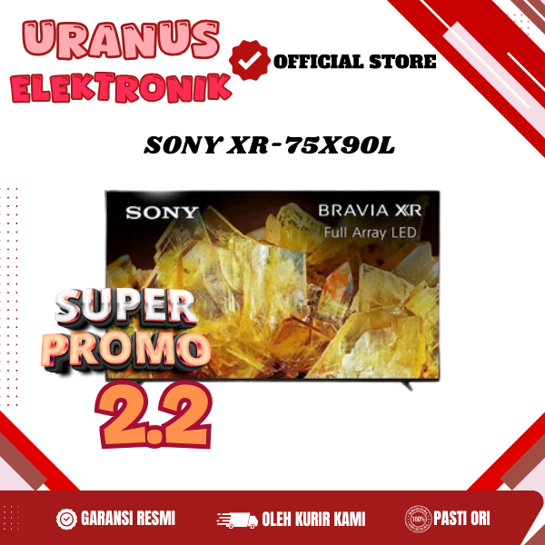 Sony XR-75X90L Google TV UHD 4K HDR Full Array XR75X90L 75X90L