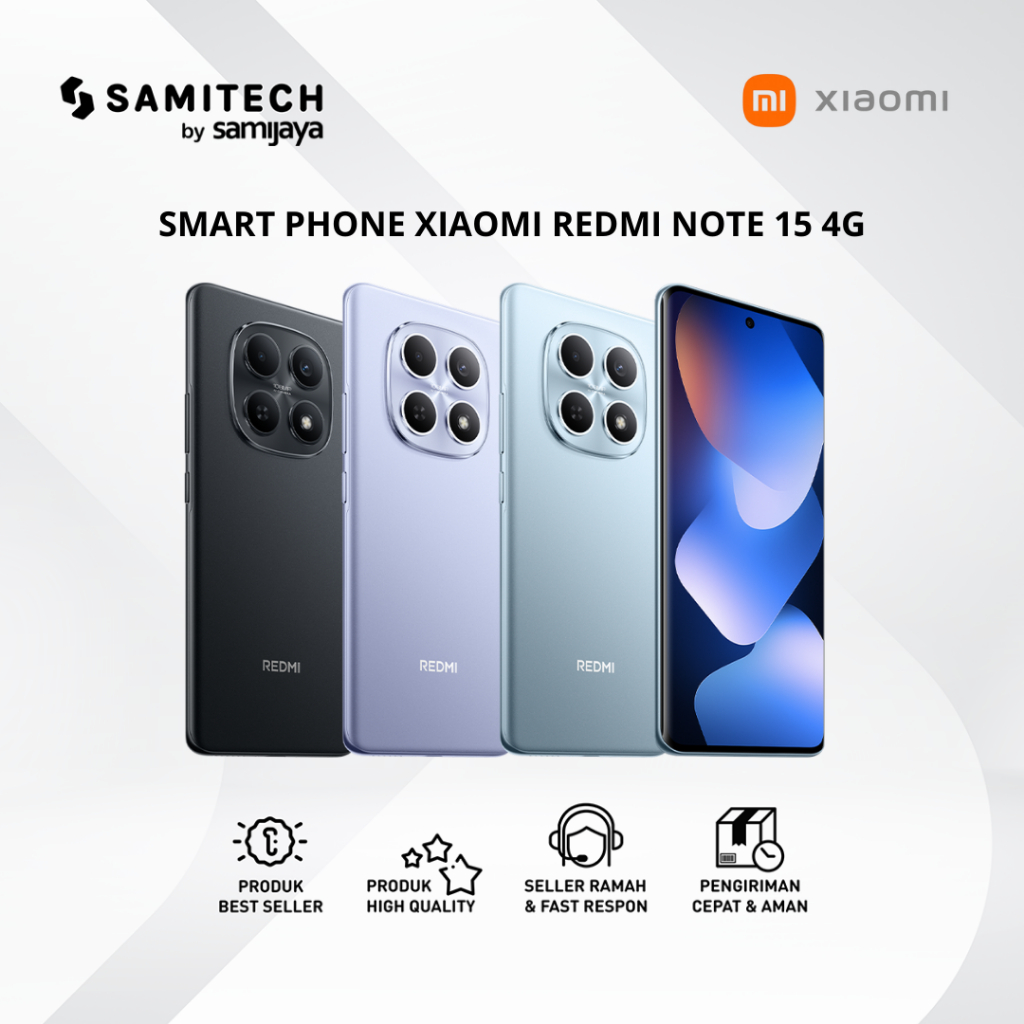 HP Xiaomi Redmi Note 15 4G 8/128GB 8/256GB Garansi Resmi