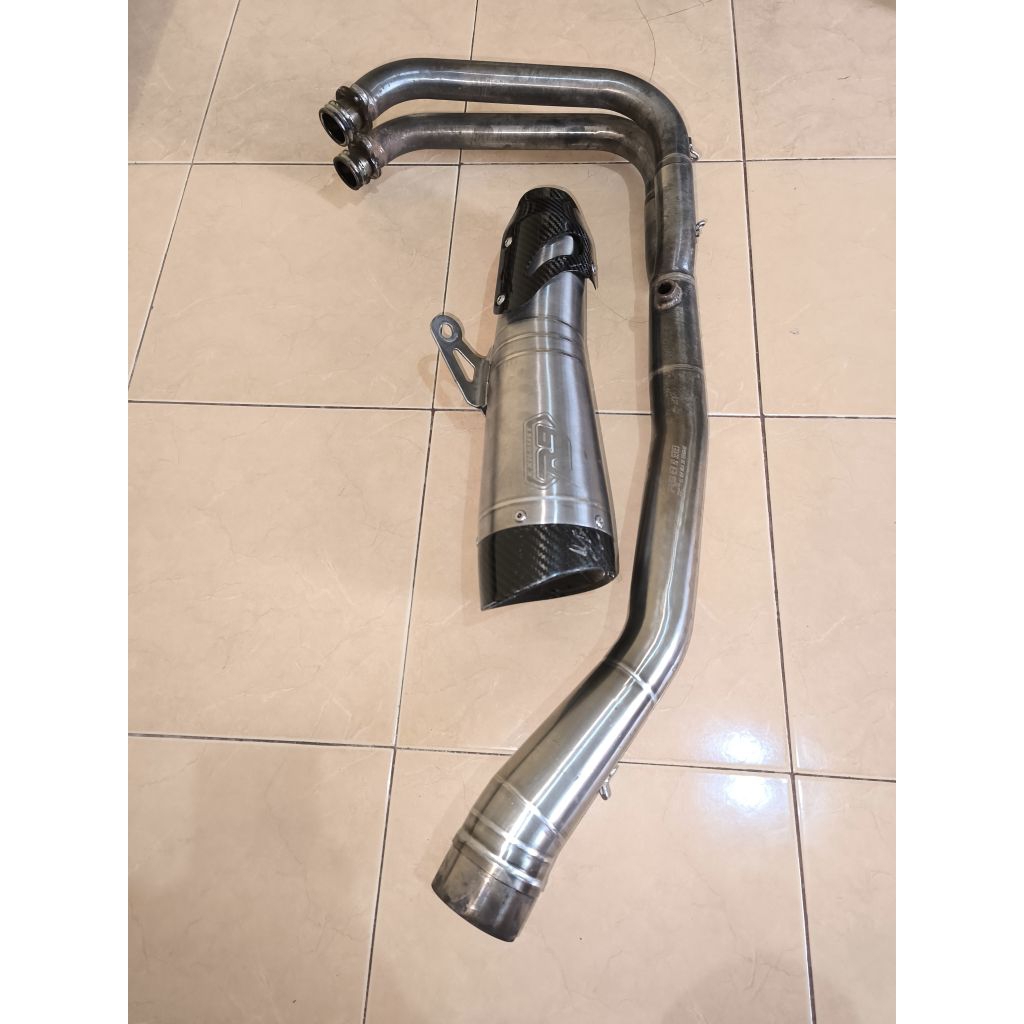 Knalpot fullsistem r9 h2 series Kawasaki new ninja 2018-2026 fullsistem