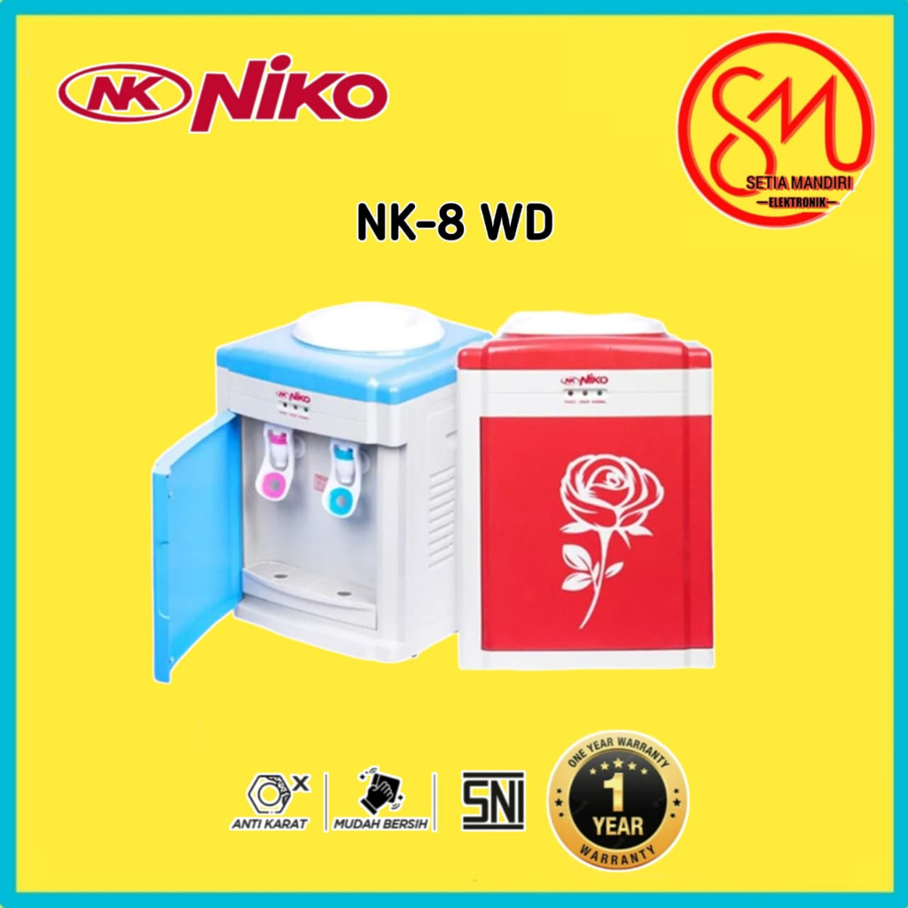 NIKO Water Dispenser Hot & Normal - NK-8WD