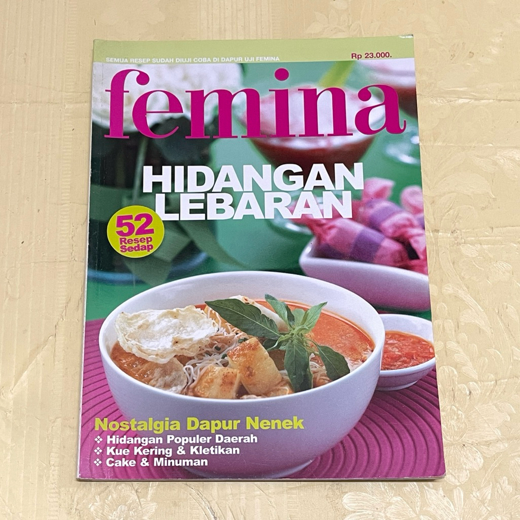 Buku FEMINA HIDANGAN LEBARAN