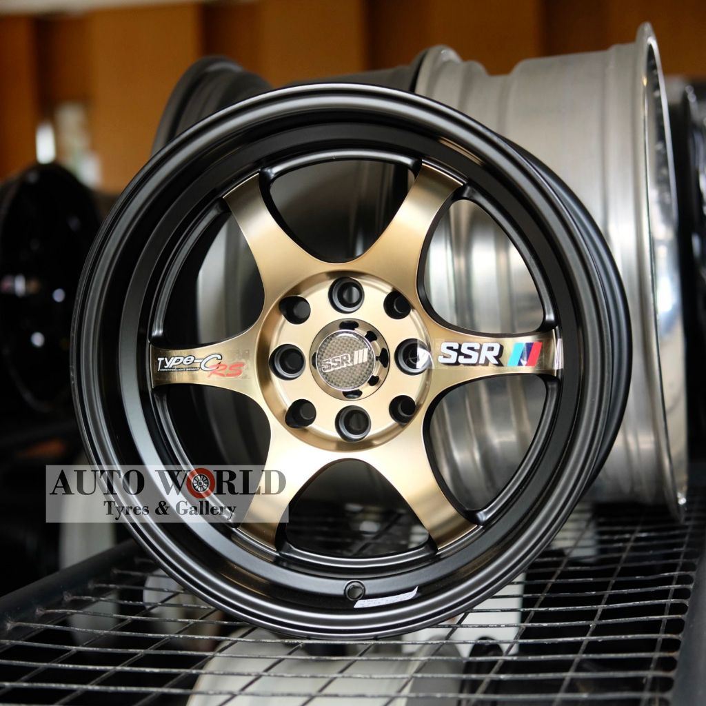 Velg SSR Type C Ring 15 PCD 4x100, 4x114.3 ET 35, 28 MFB/BR