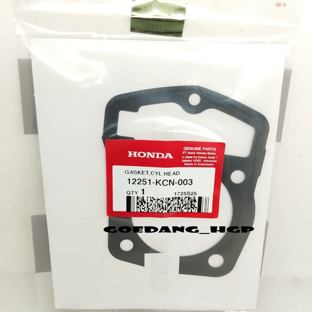 Gasket Cylinder Head Paking Head TIGER 2000 ORI AHM 12251KCN003