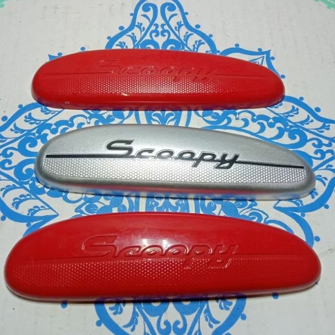 Garnis Variasi Aksesoris Tutup Knalpot Scoopy Fi 2013-2016