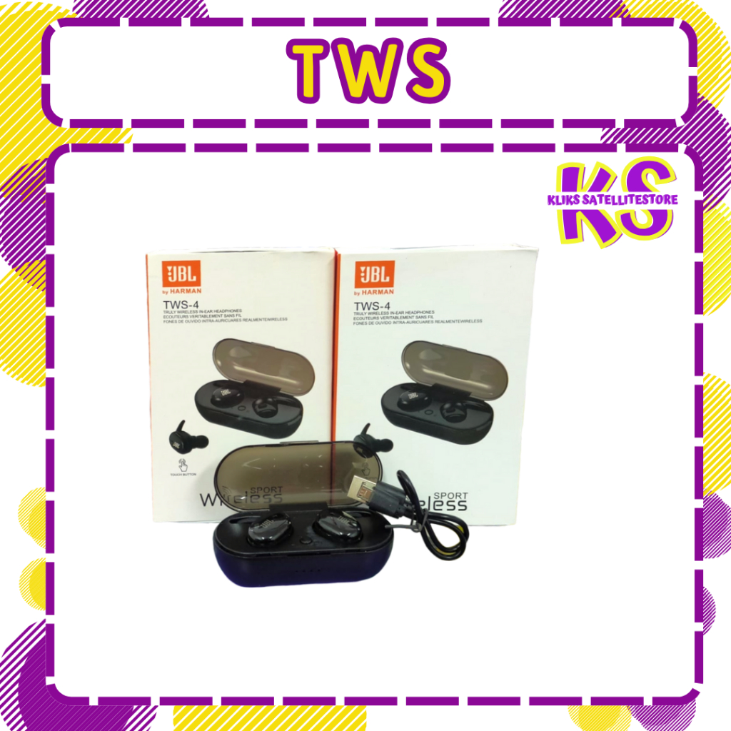 SERVICE AN EARPHONE TWS 4/RETUR/RUSAK/BLUETOOTH/BT/HP