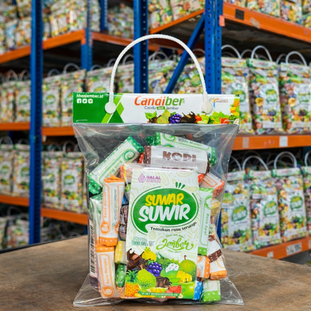 Permen tape - Suwar suwir khas jember 500gr