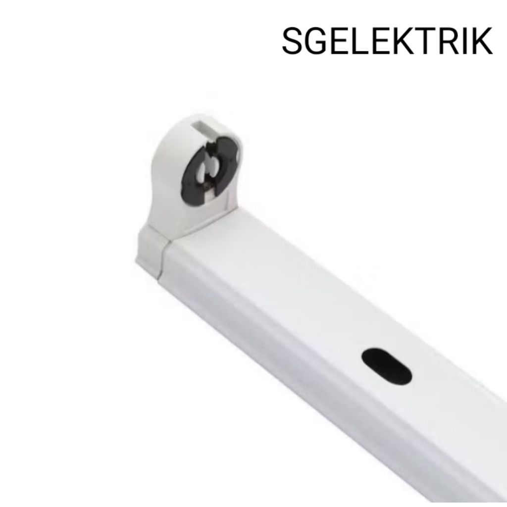 Kap neon/kap lampu TL/T8 interluc 60cm&120cm