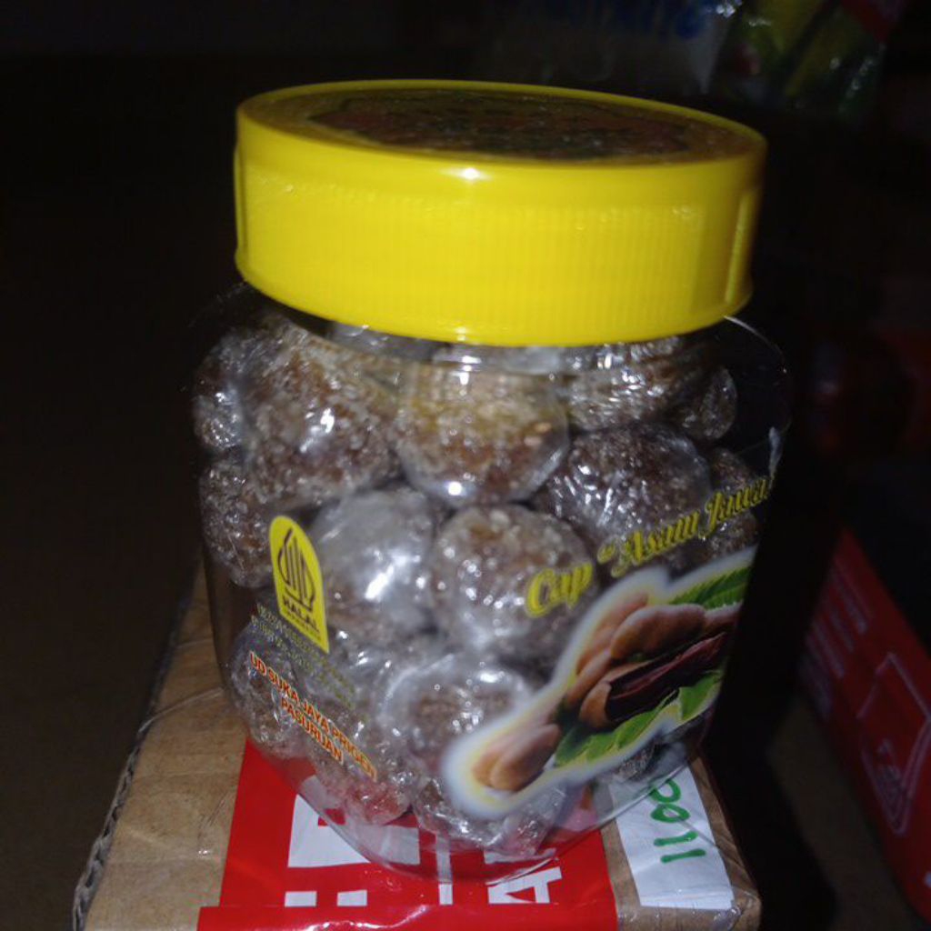 Permen Mungil 40 pcs Asem toples