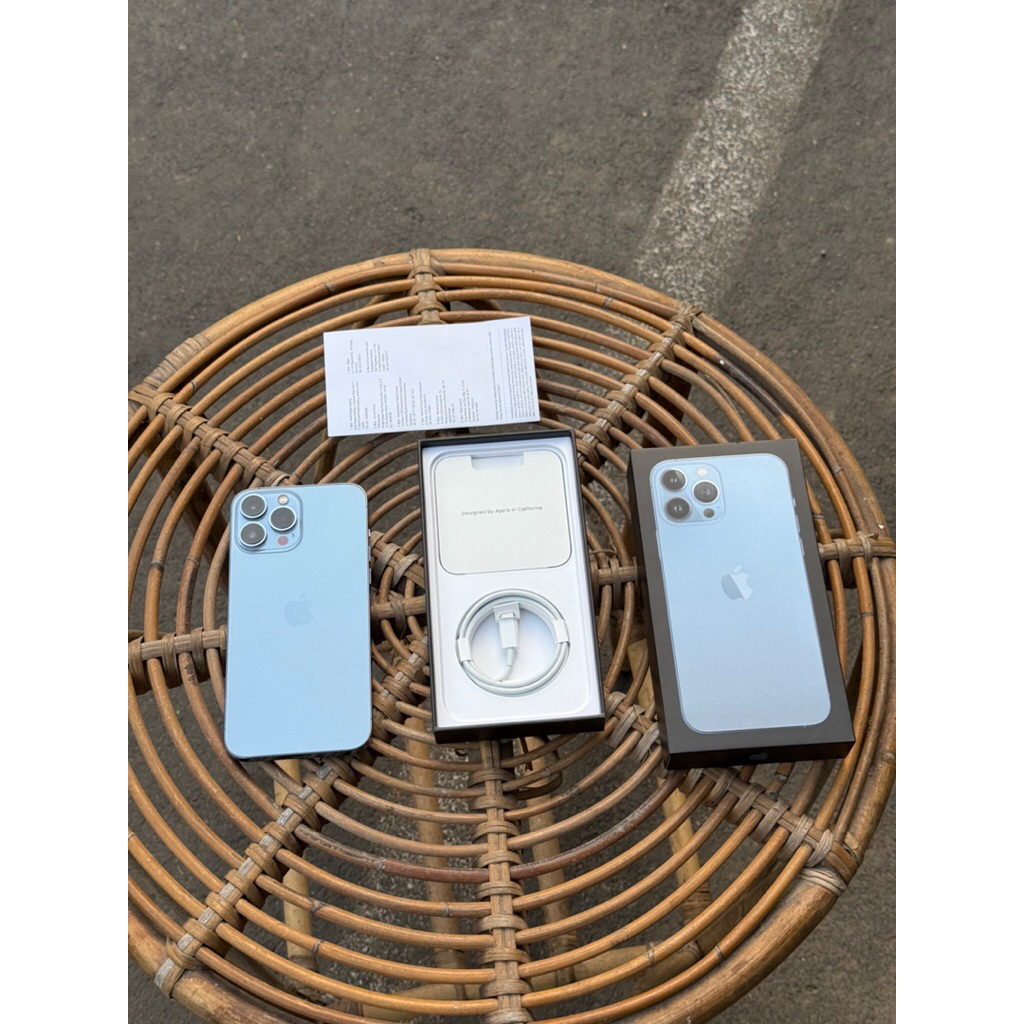 iPhone 13 Pro Max 128GB Garansi iBox Fullset Ori