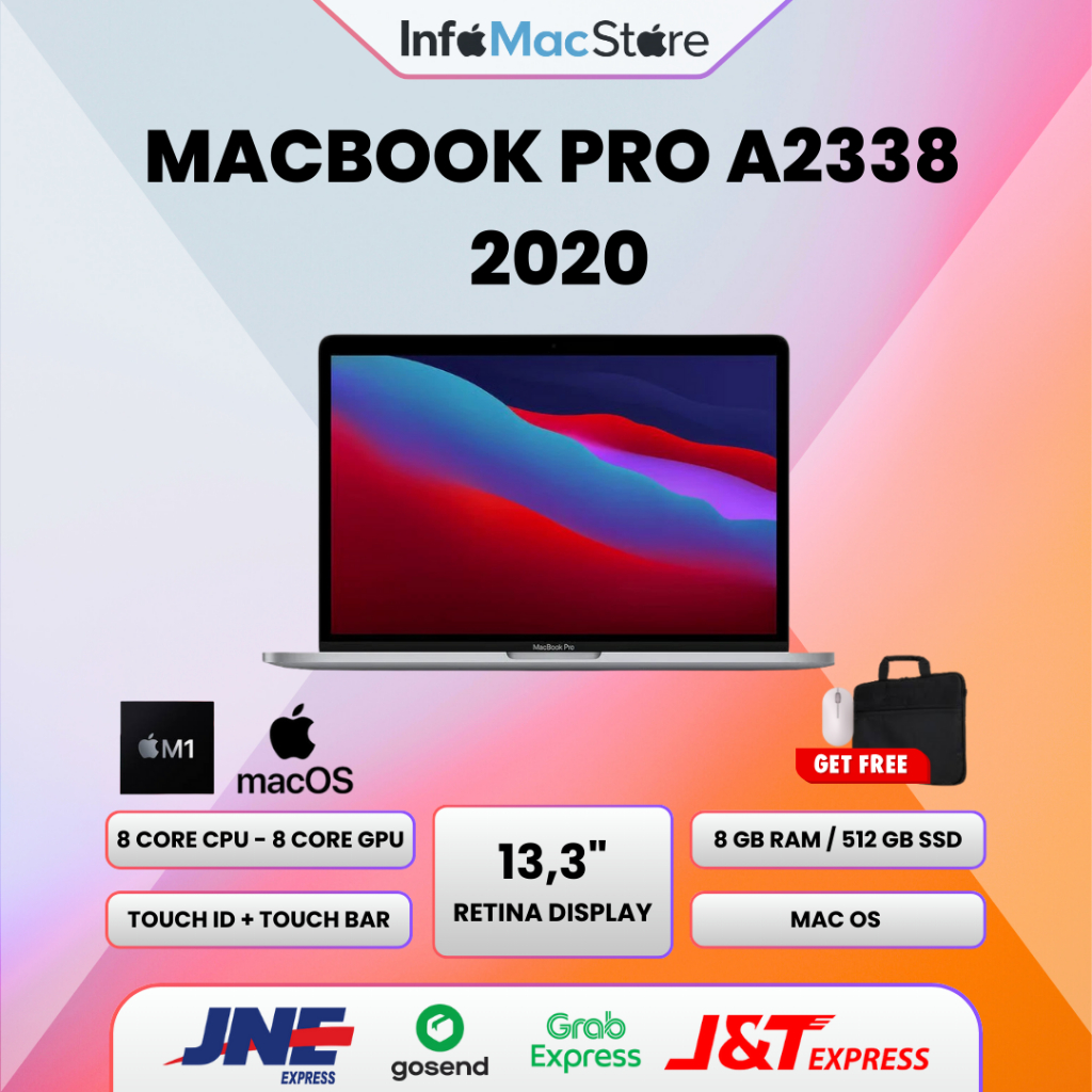 MACBOOK PRO  M1 2020 A2338 – SECOND ORIGINAL APPLE GRADE A+++