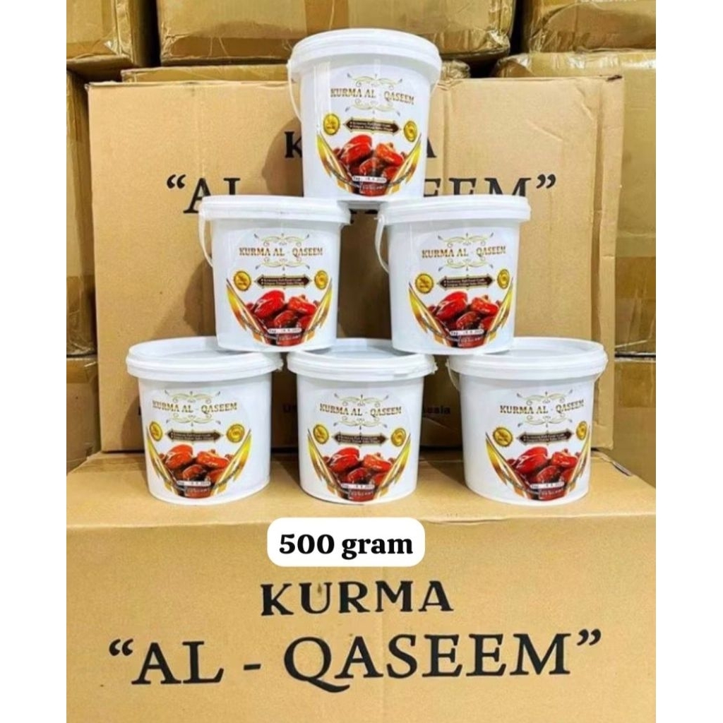 Kurma Al Qaseem Ember 500gr / Kurma Al Qaseem Ember 500gr