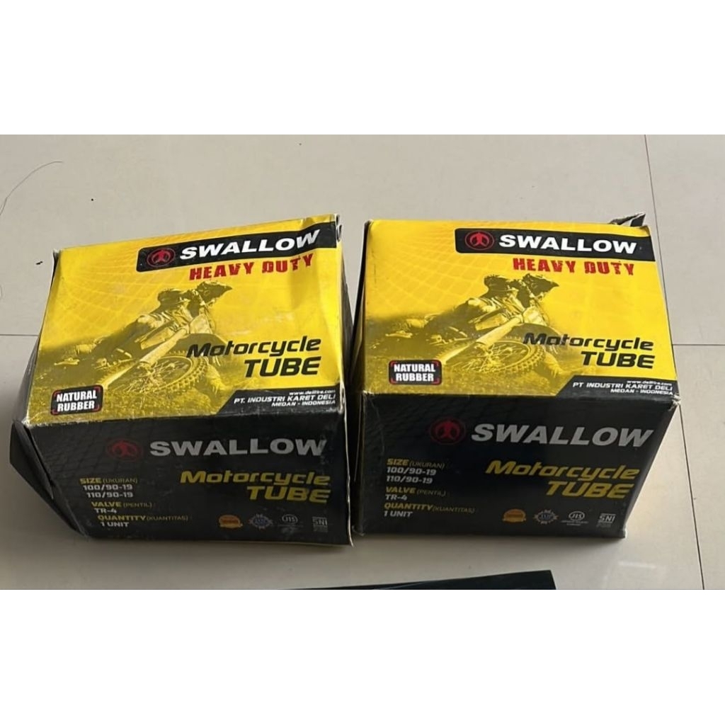 BAN DALAM SWALLOW 100 110 90 RING 19 HEAVY DUTY