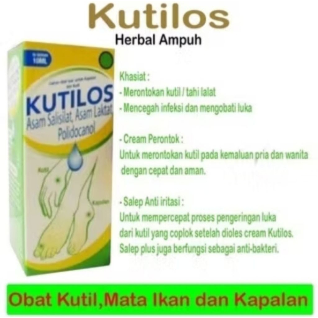 Kutilos - obat kutil dan kapalan