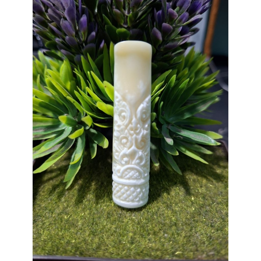 pipa once tulang sapi impor original ukiran ornamen premium, unik dan menarik