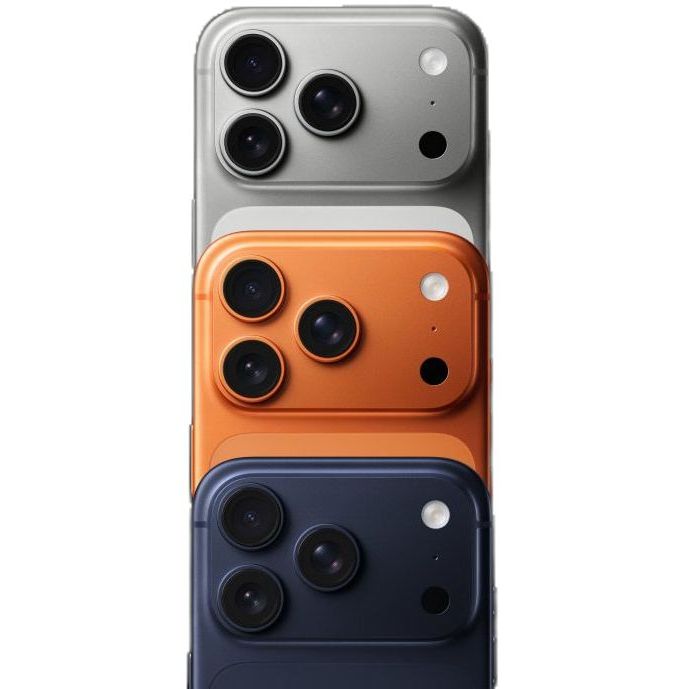 HP Dummy iPhone 17 Pro Display | Replika iPhone 17 Pro 1:1 Non Fungsi iPhone 17 Pro Silver & Orange