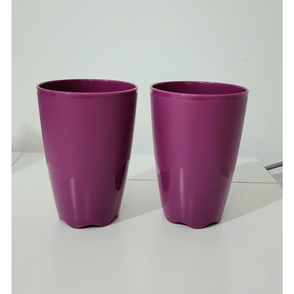 TUPPERWARE gelas warna ungu