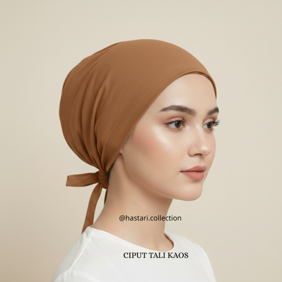 [Hastari] Ciput Tali Kaos Lembut Dan Halus Karet Belakang Inner ( Ciput Keyza ) Basic Turki Rayon Pr