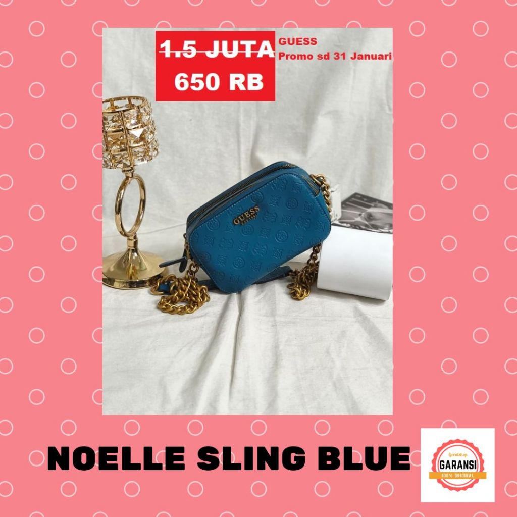 Tas selempang sling bag wanita SALE Guess seri NOELLE CAMERA 100% ORI