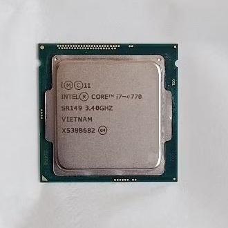 Prosesor Intel core i7-4770 CPU @3.40GHz LGA 1150 GEN 4