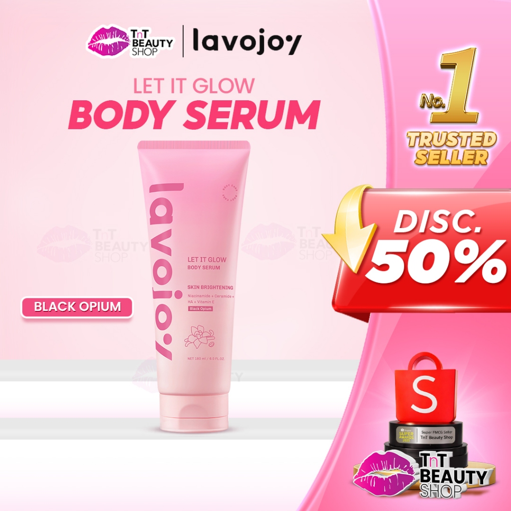 Lavojoy Let It Glow Body Serum 180ml - Black Opium | TnT Beauty Shop