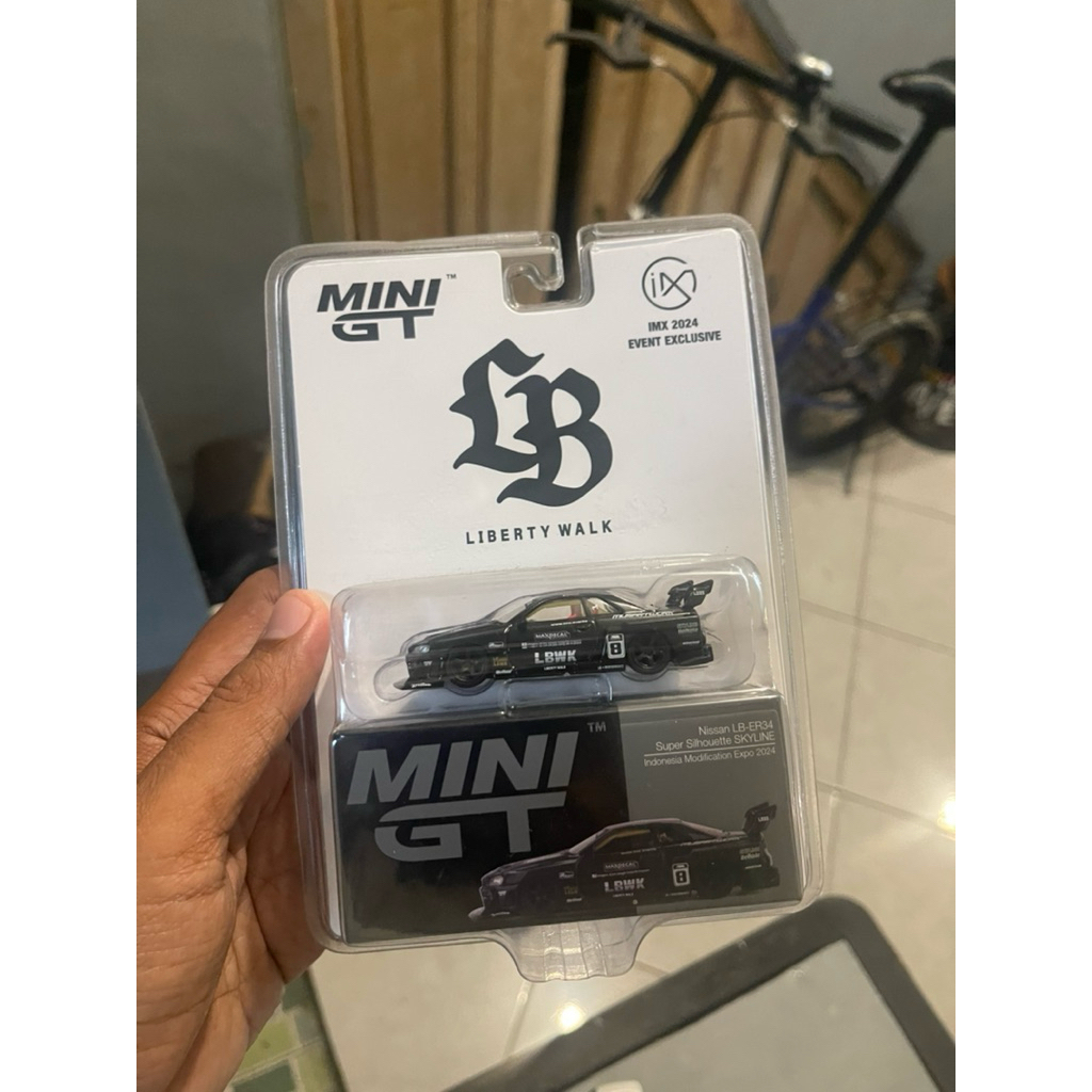 MINI GT NISSA LB ER34 SUPER SILHOUETTE SKYLINE EVENT IMX 2024