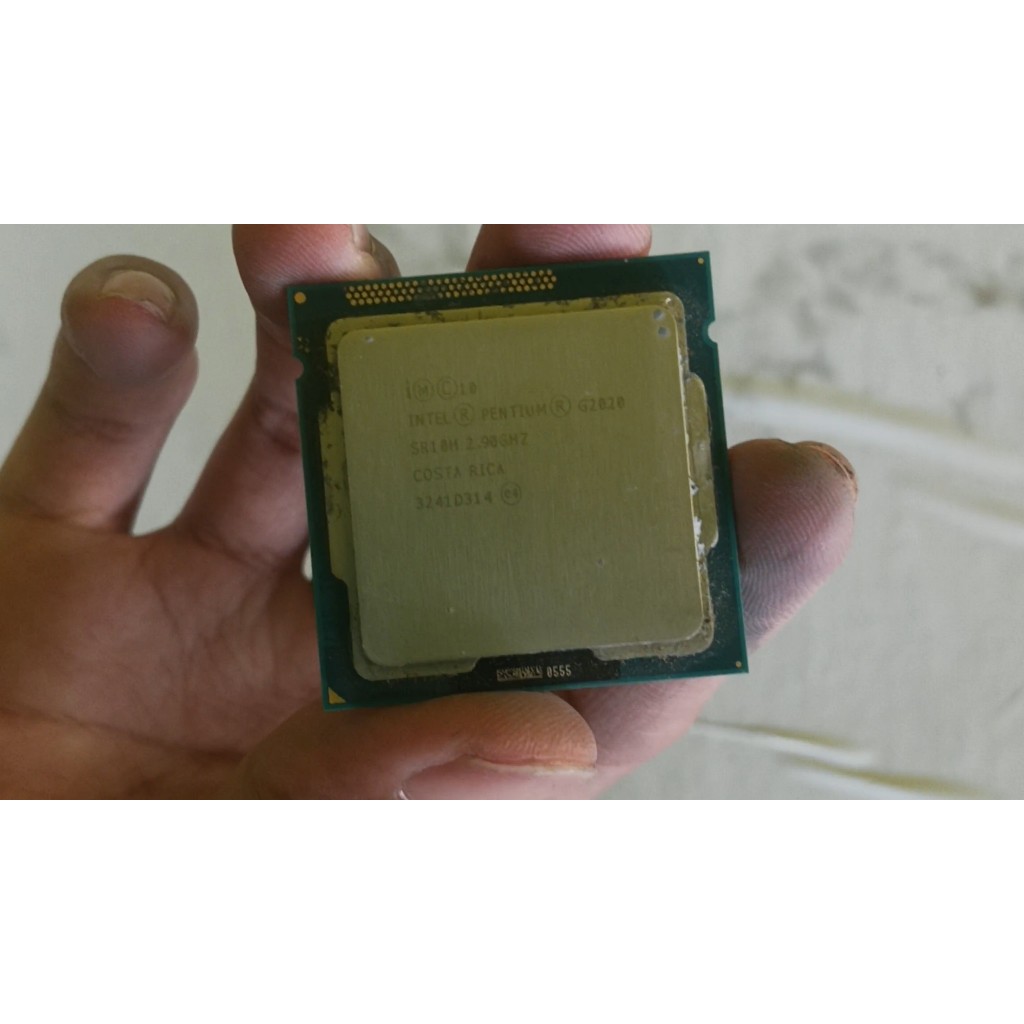 processor intel pentium G2020 normal tanpa kendala