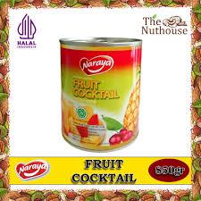 [SDW] pekanbaru/850g Naraya Fruit Cocktail - Buah Dalam Kaleng - Bahan Makanan & Minuman