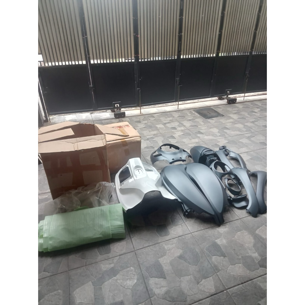 Cover body scoopy 1 set 2023 ori/cover motor/cover sepeda motor/cover scoopy