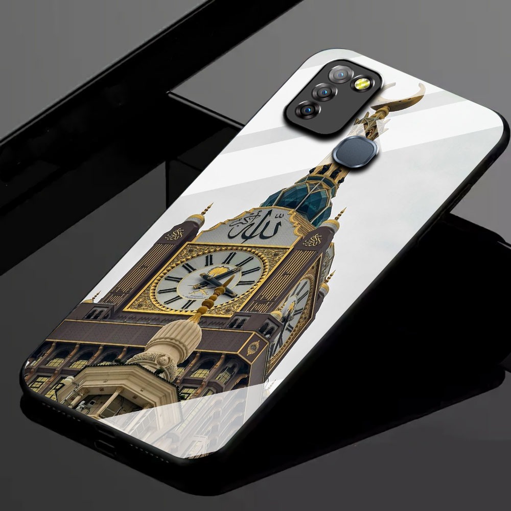 KK52 Softcase Glass Hp Terbaru For Infinix Smart 5/Smart 6 RAM 3 silikon Hp ada pelindung camera Cas