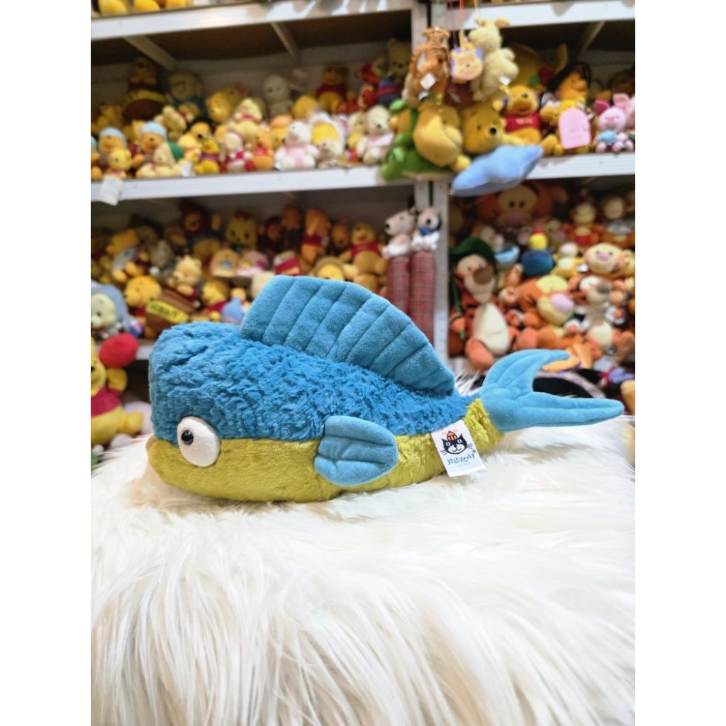 boneka jellycat Delano dorado fish original jellycat