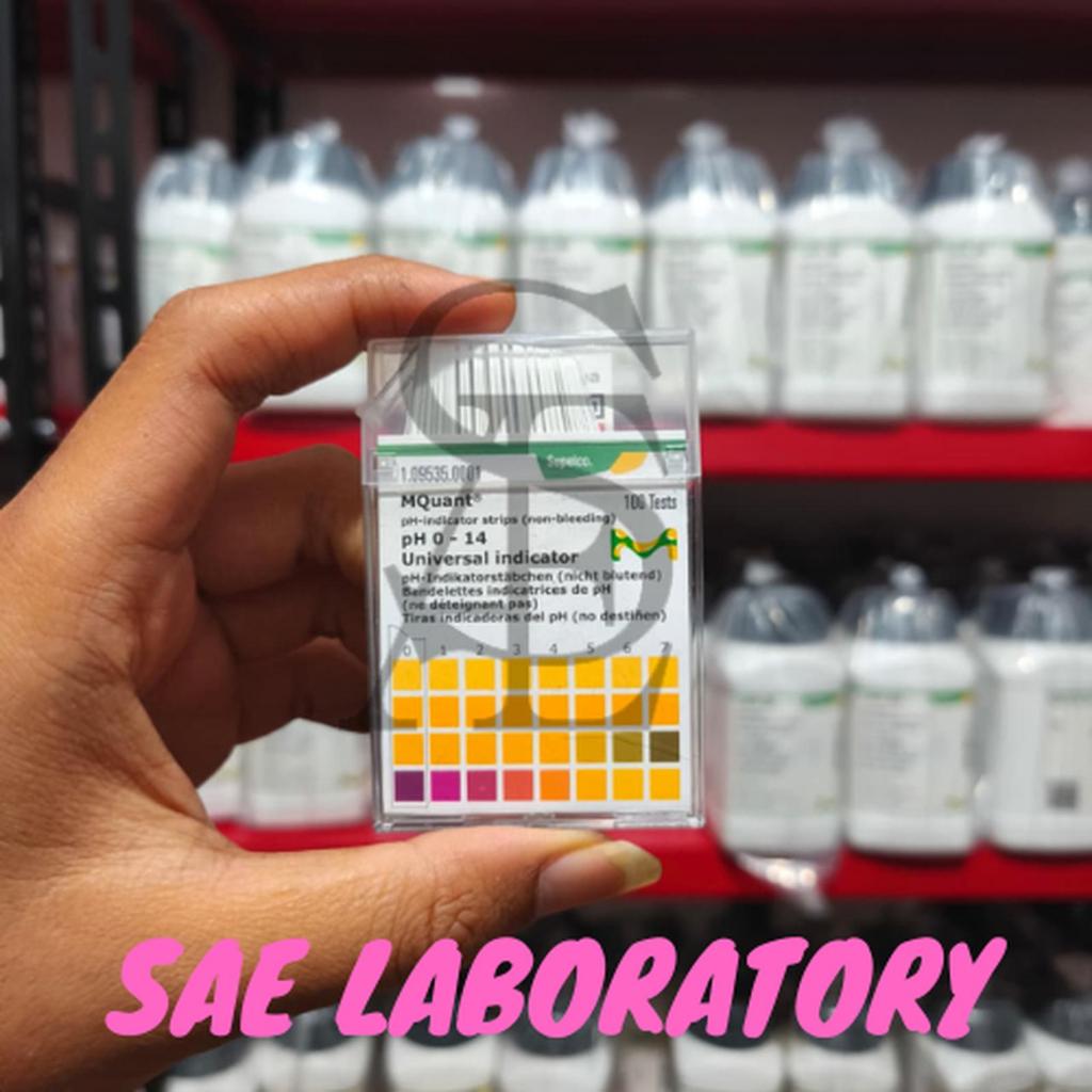 pH-indicator strips pH 0 - 14 Universal indicator MERCK 1.09535.0001 MERCK 109535 1pack