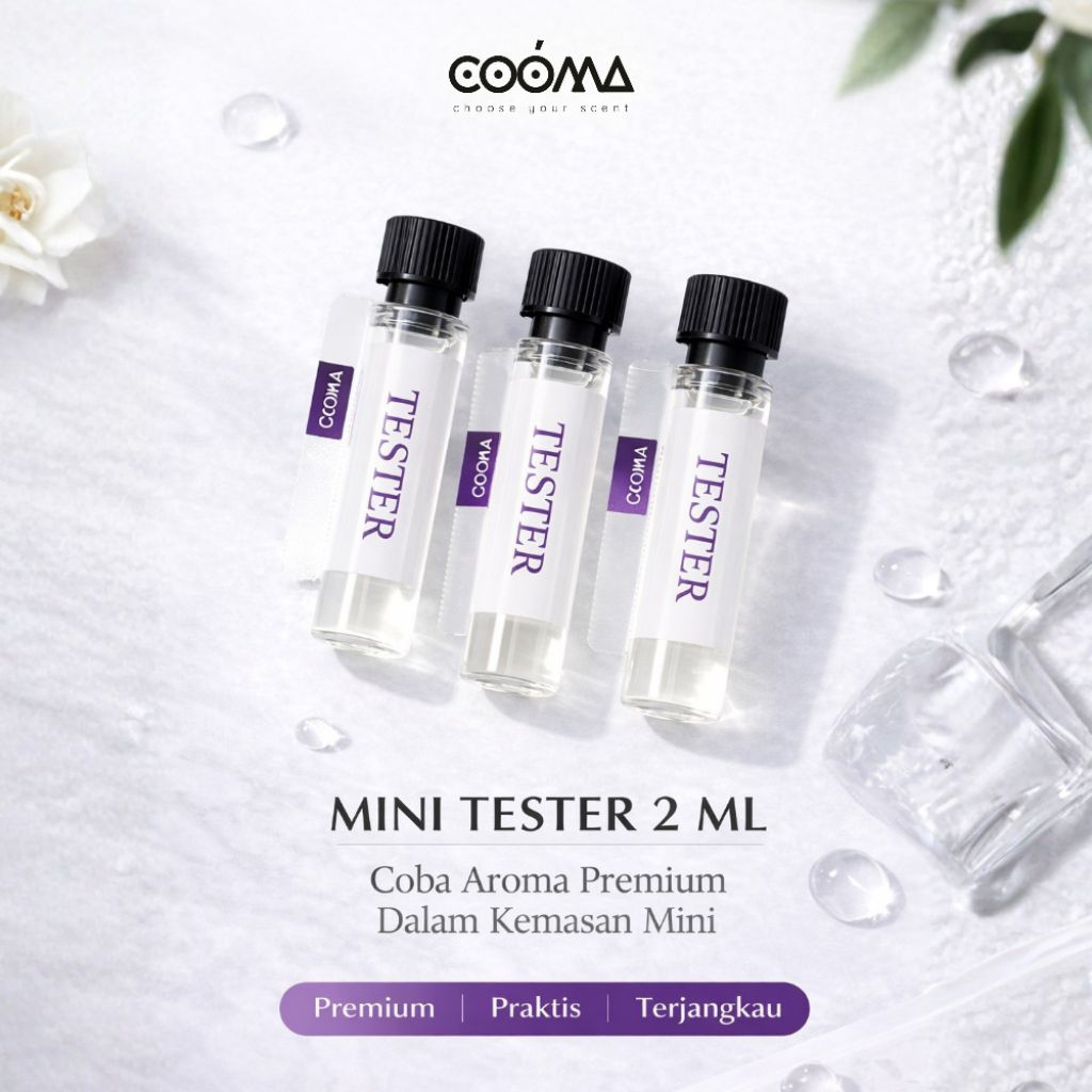 Mini Tester Parfum | etalase khusus tester | Tester Parfum 2 ml